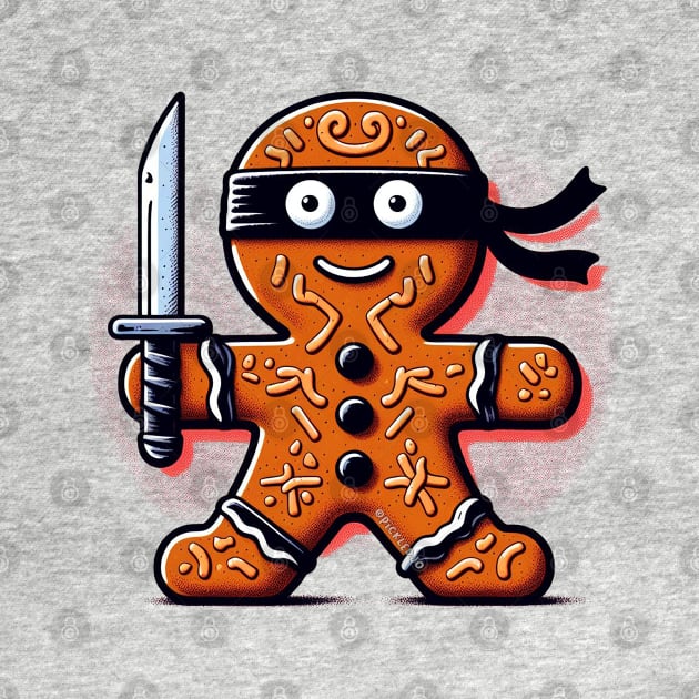 Ninja Bread Man by Sketchy